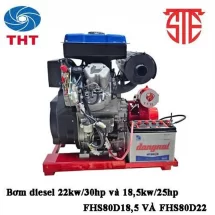 Máy bơm PCCC động cơ xăng  STE FHS80D18.5 18.5KW (25HP)