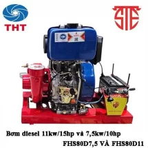 Máy bơm PCCC động cơ xăng  STE FHS80D7.5 7.5KW (10HP)